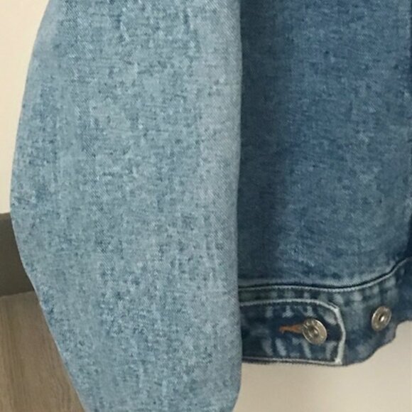 REFLECT JEANS VINTAGE 1990s CASUAL MEDIUM-WASH DENIM JEAN JACKET WOMEN'S SIZE XL - Picture 11 of 11